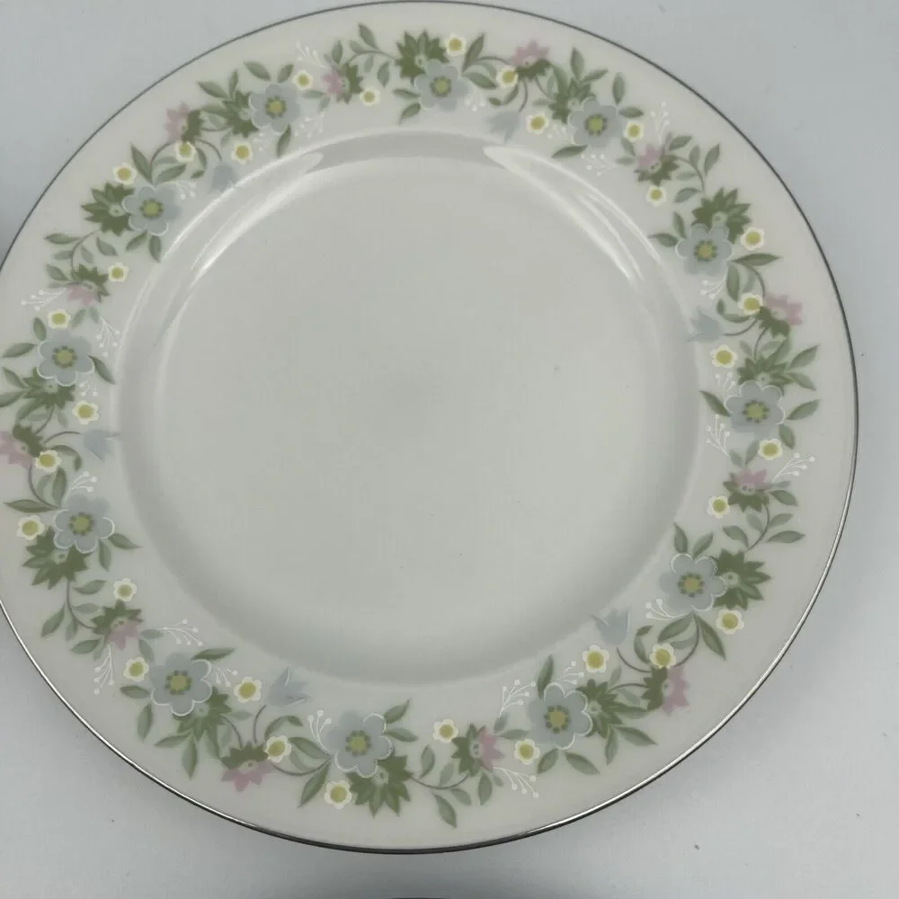 J. Haviland FOREVER SPRING Bavarian 6” Bread Appetizer Dessert Plates (Lot Of 5)